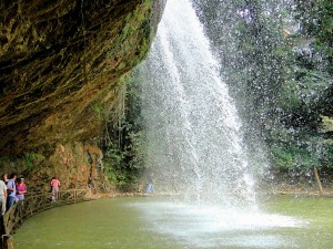 Da Lat waterfall. Vietnam