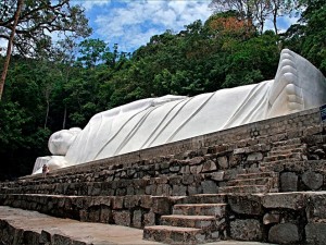 Reclining Buddha on the mount Ta Ku, Vietnam