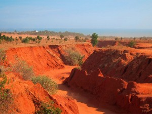 Red canyon near Mui Ne, Vietnam