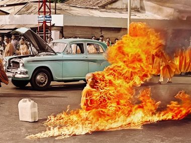Self-immolation of a Buddhist monk in Vietnam