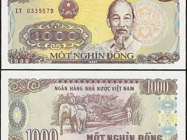 Vietnam currency 1000 vnd