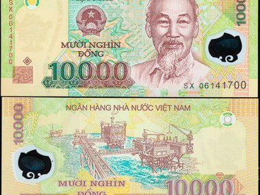Vietnam currency 10000 vnd