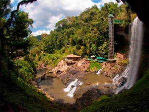 Waterfalls in Vietnam: Dambri and Dasara